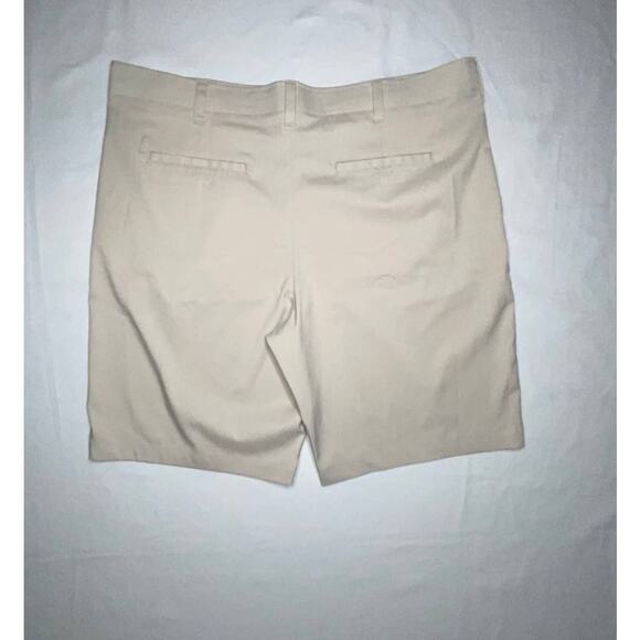 Men's Flat Front Shorts BCG Brand Size 40 Activewear Casual Dress Light Tan - Picture 3 of 7